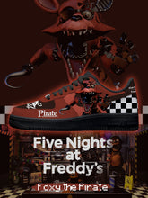 Baskets personnalisées Foxy le pirate V.2